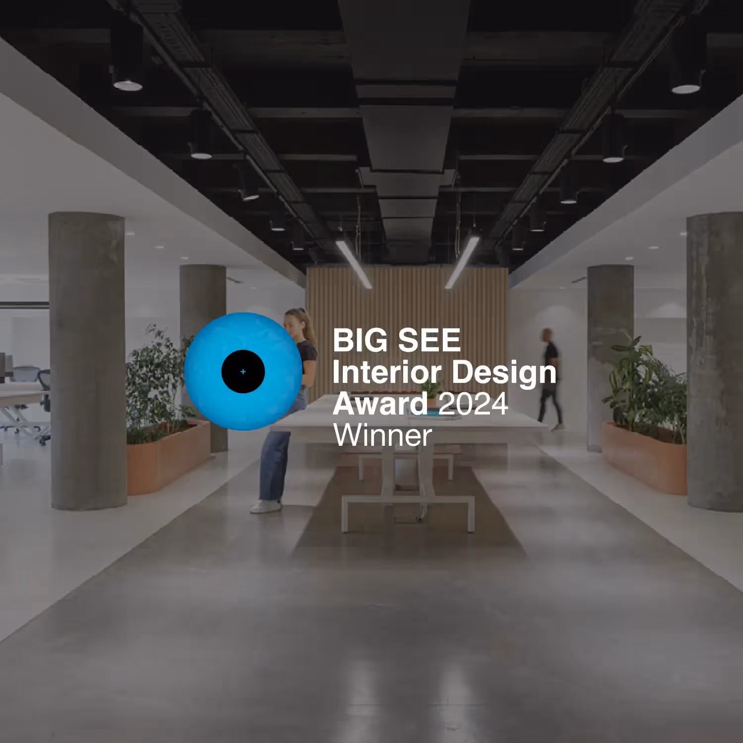 BigSEE Design Award za enterijer firme NEOPIX 